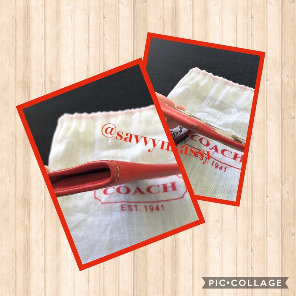 Coach Card Holder/Key Chain - Picture 4 of 6